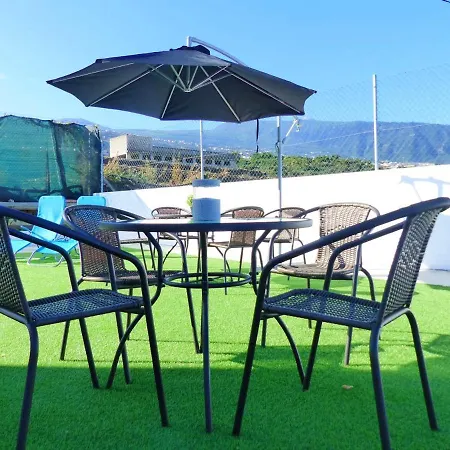 2 Bedrooms With Sea View And Furnished Terrace At 4 Km Away From The La Orotava